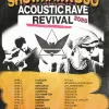 SHOWHAWK DUO ACOUSTIC RAVE REVIVAL 2026 SHOWHAWK DUO gig poster
