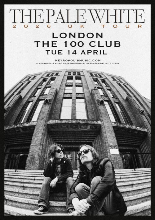 THE PALE WHITE 2026 UK TOUR
