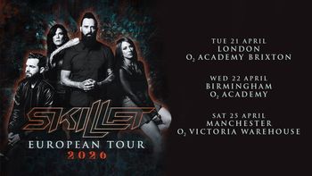 SKILLET EUROPEAN TOUR 2026