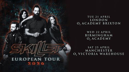 SKILLET EUROPEAN TOUR 2026