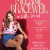 a little treat Melanie Bracewell gig poster