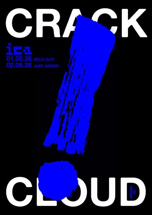CRACK CLOUD may 2026 tour poster