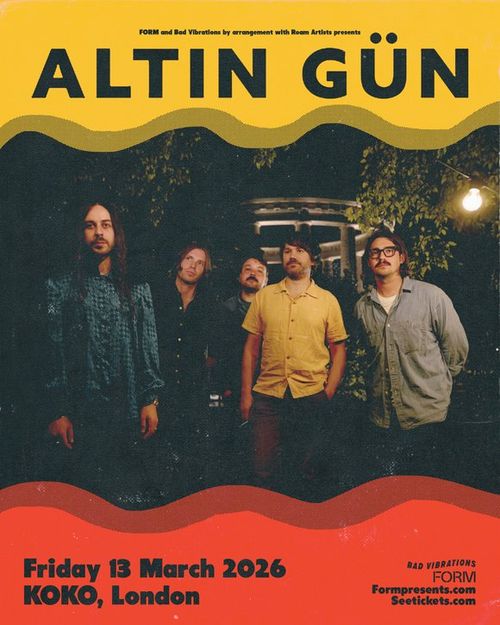 ALTIN GÜN at KOKO on 13 March 2026 gig poster