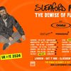THE DEMISE OF PLANET X PENGSHUI, HEARTWORMS, Orbital, Sleaford Mods gig poster