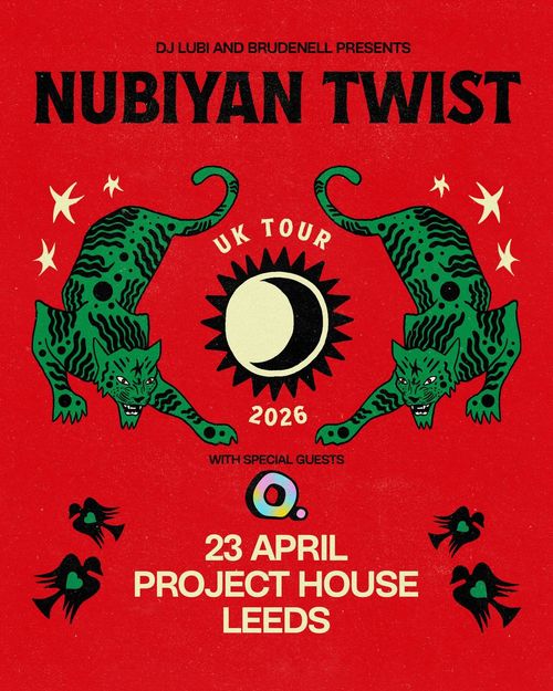 Nubiyan Twist at Project House on 23 April 2026 gig poster
