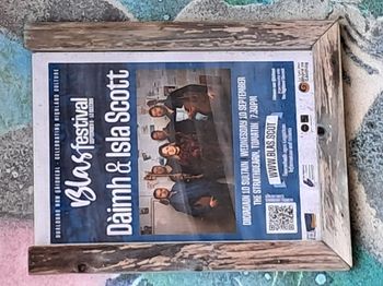 Blas Festival Isla Scott, Dàimh at The Struythbarn on 10 September 2025 gig poster