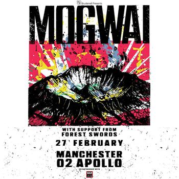 Mogwai Forest Swords at O2 Apollo on 27 February 2026 gig poster