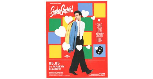 Stephen Sanchez! Stephen Sanchez at O2 Academy on 5 May 2026 gig poster