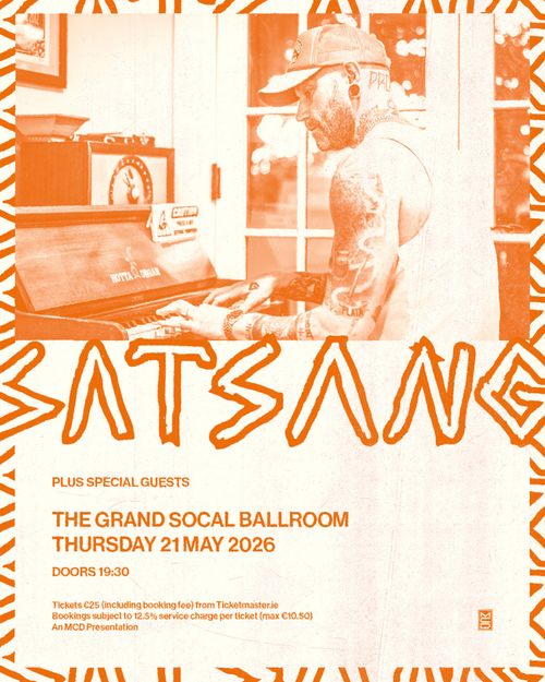 SATSANG at THE GRAND SOCAL BALLROOM on 21 May 2026 gig poster