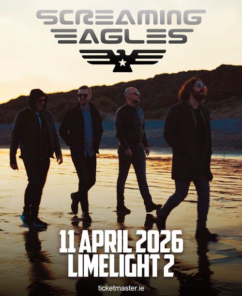 Screaming Eagles at Limelight 2 on 11 April 2026 gig poster