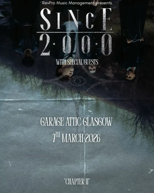 S i N c E 2 0 0 0 at Garage Attic on 7 March 2026 gig poster