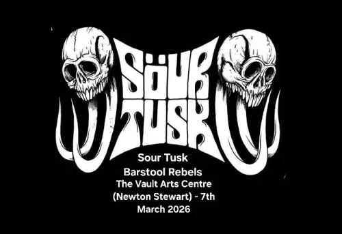 Sour Tusk Barstool Rebels at The Vault Arts Centre on 7 March 2026 gig poster