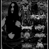 Darkness Over Edinburgh Vile Apparition, Draugr, Khost, Arghoslent, The Damned, Heathen Deity, Suffering Hour, Dead Letter gig poster