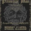 Primitive Man KOLLAPS, Sea Bastard gig poster