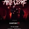 ANTI-CLONE GUNPOINT X gig poster