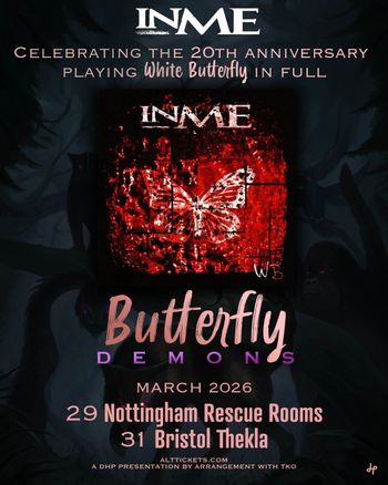 INME at Rescue Rooms on 29 March 2026 gig poster