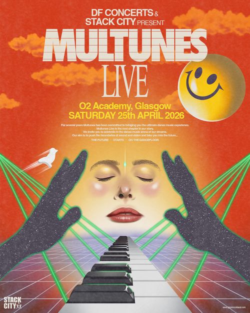 MULTUNES LIVE MULTUNES at O2 Academy on 25 April 2026 gig poster