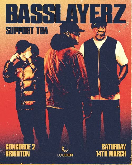 BASSLAYERZ at Concorde 2 on 14 March 2026 gig poster