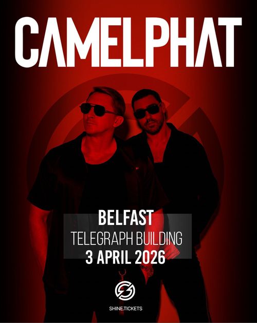 CAMELPHAT at Telegraph Building on 3 April 2026 gig poster