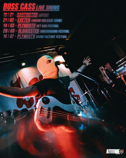 BOSS CASS january 2026 to july 2026 tour poster