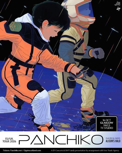Panchiko Alison's Halo at SWG3 on 16 October 2026 gig poster