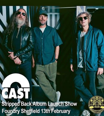 Stripped Back Album Launch Show Cast at The Foundry on 13 February 2026 gig poster