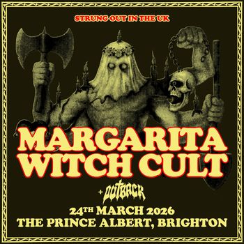 MARGARITA WITCH CULT OUTBACK at THE PRINCE ALBERT on 24 March 2026 gig poster