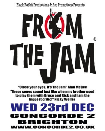 FROM THE JAM at CONCORDE 2 on 23 December 2026 gig poster