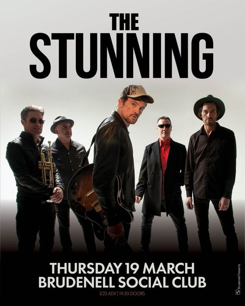 THE STUNNING at Brudenell Social Club on 19 March 2026 gig poster