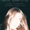 maria somerville gig poster