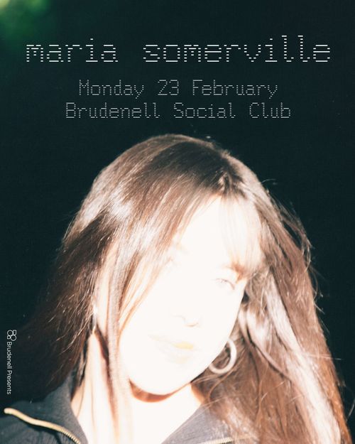 maria somerville at Brudenell Social Club on 23 February 2026 gig poster