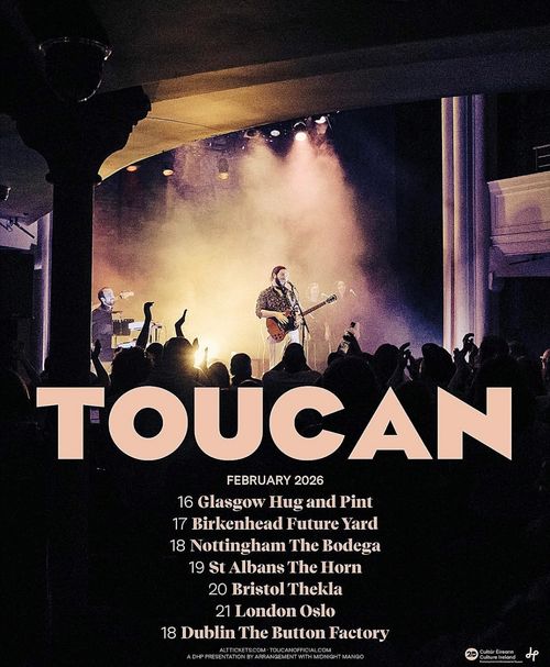 TOUCAN february 2026 tour poster