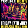 A Tribute to Adam and The Ants ANT-TROUBLE gig poster