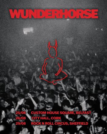 WUNDERHORSE august 2026 tour poster