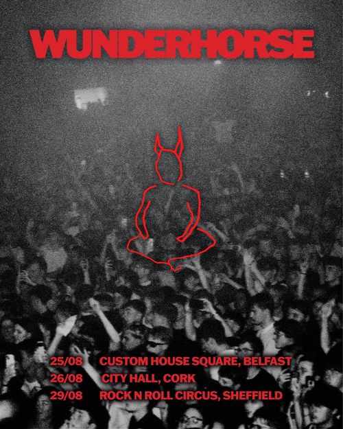 WUNDERHORSE august 2026 tour poster