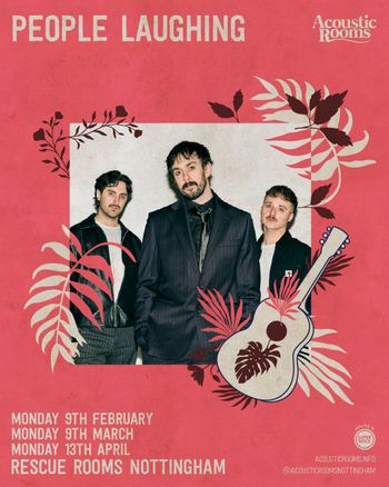 PEOPLE LAUGHING february 2026 to april 2026 tour poster