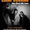 saint etienne gig poster