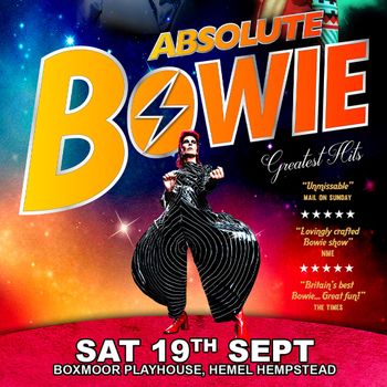 Absolute Bowie at Boxmoor Playhouse on 19 September 2026 gig poster