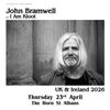 John Bramwell of I Am Kloot John Bramwell gig poster
