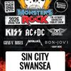 Monsters of Rock Thunder Hammer gig poster