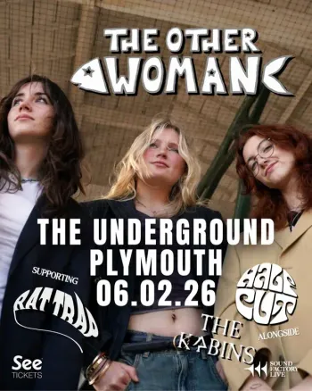 THE OTHER WOMAN The Kabins, HABE CUT, RATTRAP at THE UNDERGROUND on 6 February 2026 gig poster