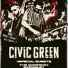 C!VIC GREEN gig poster
