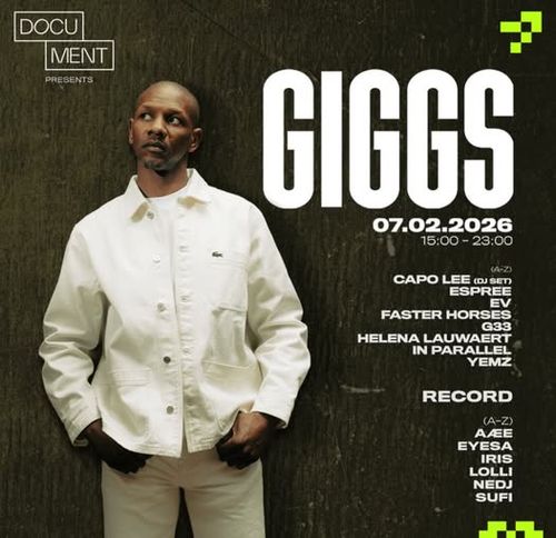 GIGGS YEMZ, In Parallel, G33, Helena Lauwaert, Capo Lee (DJ Set), EV, Espree, FASTER HORSES at Document on 7 February 2026 gig poster