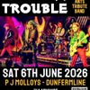 ANT-TROUBLE gig poster