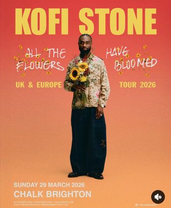 KOFI STONE at CHALK BRIGHTON on 29 March 2026 gig poster