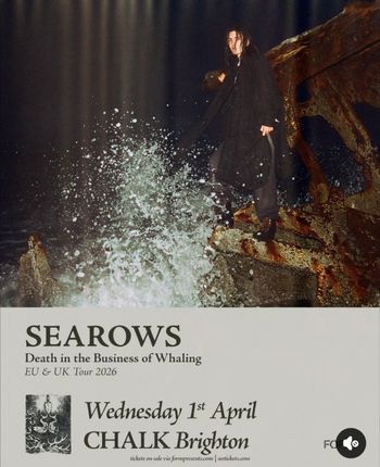 Death in the Business of Whaling Searows at CHALK on 1 April 2026 gig poster