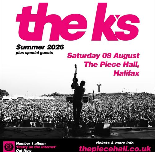 the k's the ks at The Piece Hall on 8 August 2026 gig poster