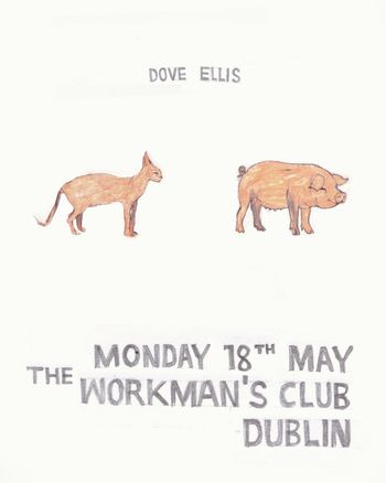 Dove Ellis at The Workman's Club on 18 May 2026 gig poster