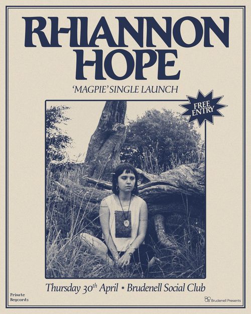 Rhiannon Hope at Brudenell Social Club on 30 April 2026 gig poster