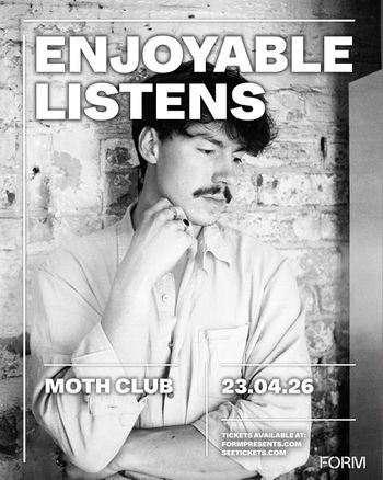 ENJOYABLE LISTENS at MOTH CLUB on 23 April 2026 gig poster